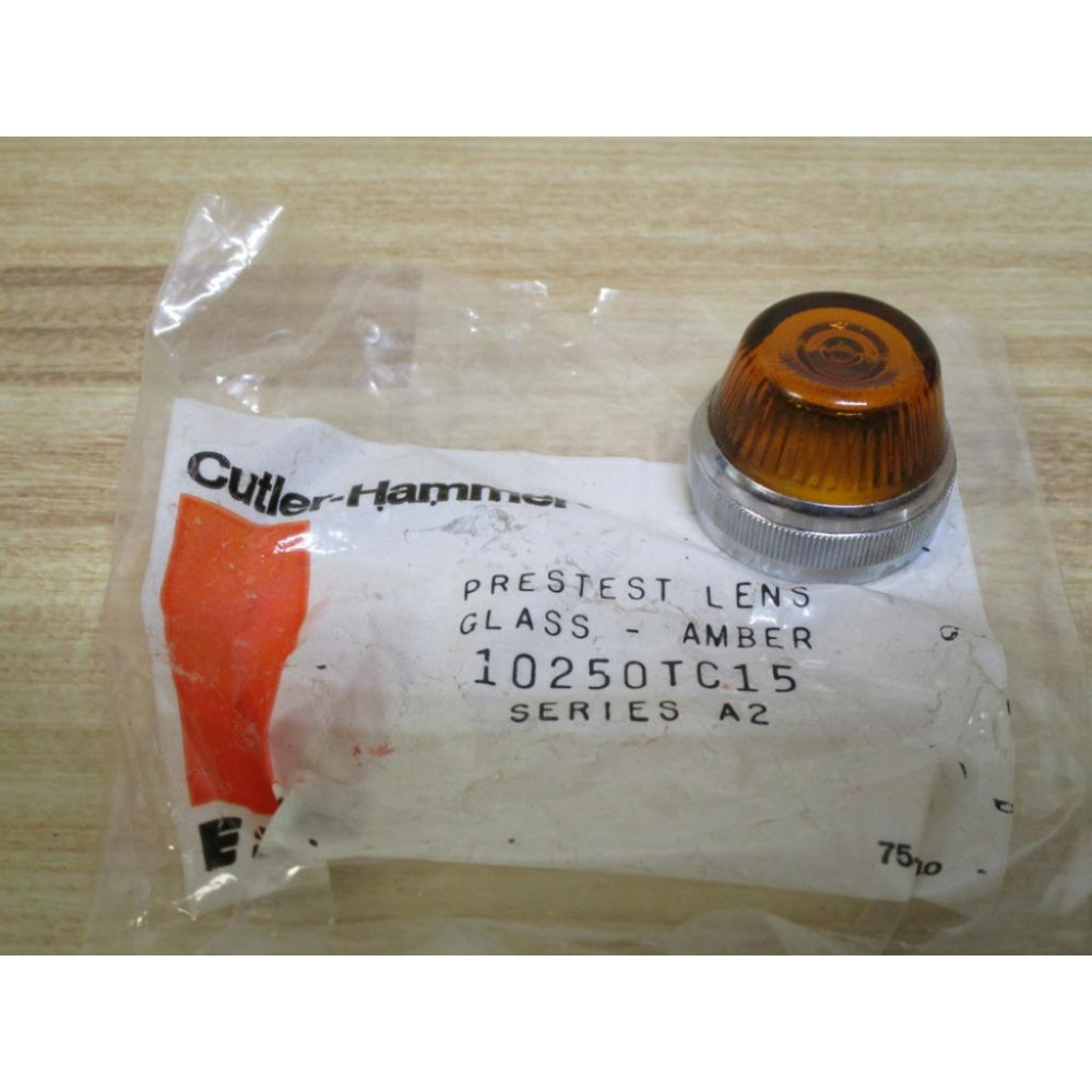 Cutler Hammer 10250TC15 Pilot Light Cap Lens