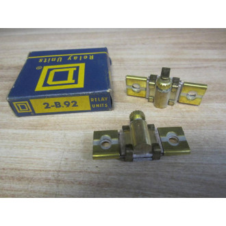 Square D B.92 Overload Relay Heater Element B92 (Pack of 2)