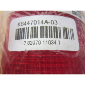 Federal Signal K8447014A-03 Kit Red Lens K8447014A03