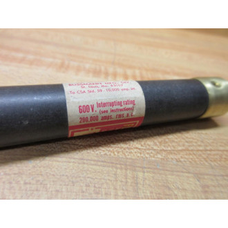 Buss FRS-12 Bussmann Fuse FRS12 (Pack of 3) - New No Box