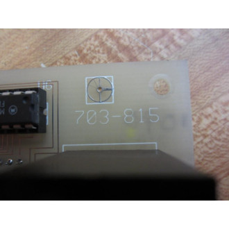 Panametrics 703-815 Circuit Board WLCD Display 710-815C - Used