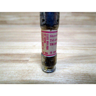 Gould Shawmut Ferraz TR15R Fuse Cross Ref 4TCR2 (Pack of 10) - Used