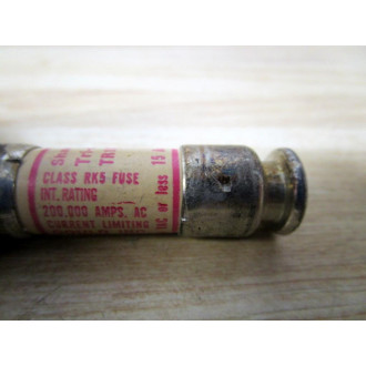 Gould Shawmut Ferraz TR15R Fuse Cross Ref 4TCR2 (Pack of 10) - Used
