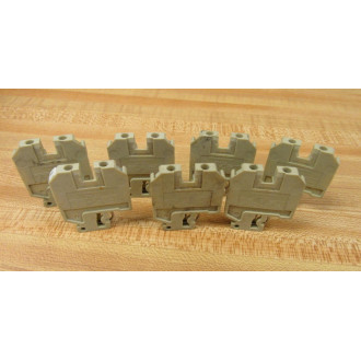 Weidmuller SAK 2.5 Terminal Block SAK25 600V (Pack of 7) - Used