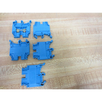 Entrelec ABB M46 5116 Block 1SNA115116R0700 Blue (Pack of 5) - New No Box