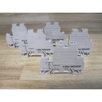 Allen Bradley 1492-WD4DF Diode Block (Pack of 5) - New No Box