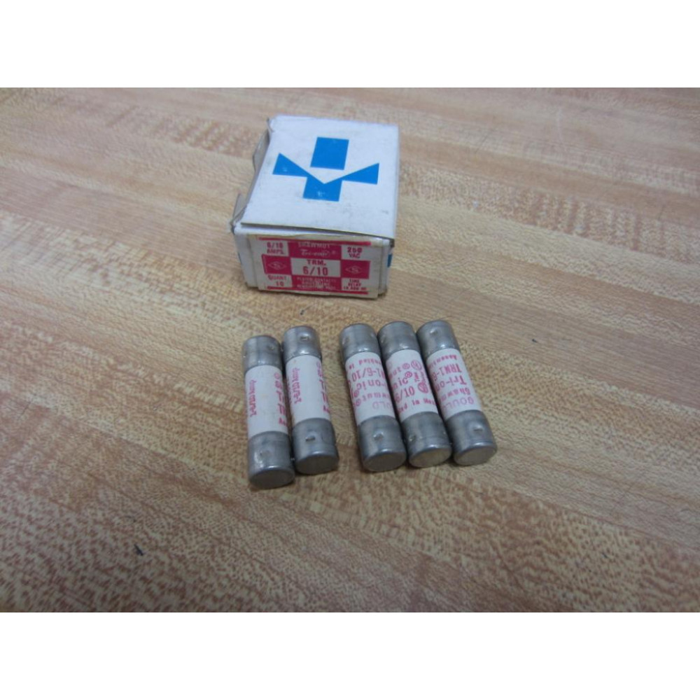Gould Shawmut Ferraz Trionic TRM610 Fuse TRM610 (Pack of 5)