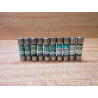 Buss FNM-1 Bussmann Fuse Cross Ref 6C207 (Pack of 10) - New No Box
