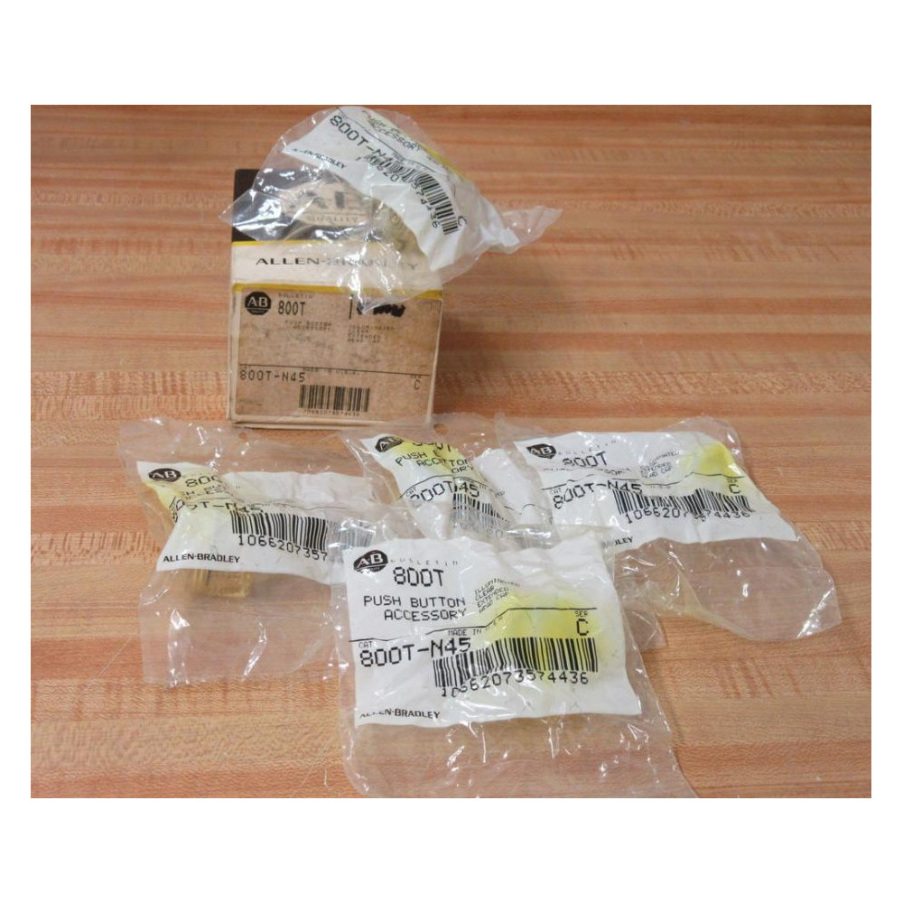 Allen Bradley 800T-N45 Clear Extended Head Cap (Pack of 5)