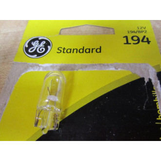 General Electric 194 GE Miniature Lamp Light Bulbs (Pack of 5)