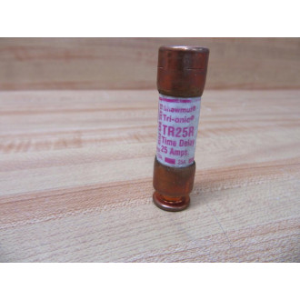 Gould Shawmut Ferraz TR25R Fuse Cross Ref 4YZD9 (Pack of 11) - New No Box