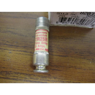 Gould Shawmut Ferraz TR25R Fuse Cross Ref 4YZD9 (Pack of 10)