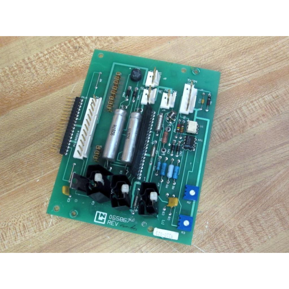 Leeds & Northrup 055867 Amplifier Board W3 Heat Sinks - Used