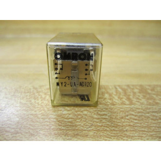 Omron MY2-UA AC120 Relay MY2-UA - New No Box