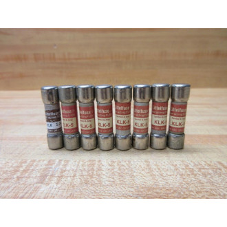 Littelfuse KLK-5 Fuse Cross Ref 486K08, KLK005 (Pack of 8) - New No Box
