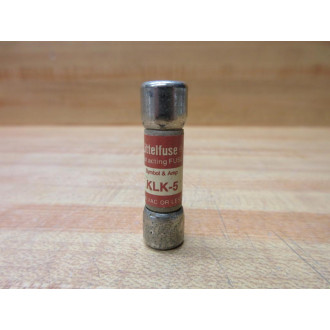 Littelfuse KLK-5 Fuse Cross Ref 486K08, KLK005 (Pack of 8) - New No Box