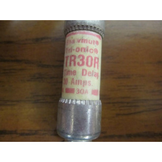 Gould Shawmut TR30R Fuse Cross Ref 4YZE1 (Pack of 9) - Used
