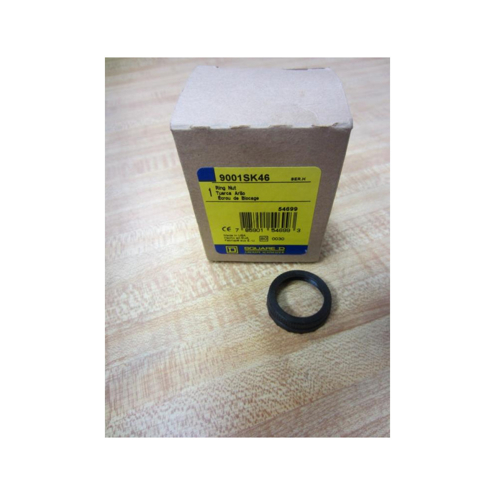 Square D 9001SK46 Pushbutton Ring Nut Series H