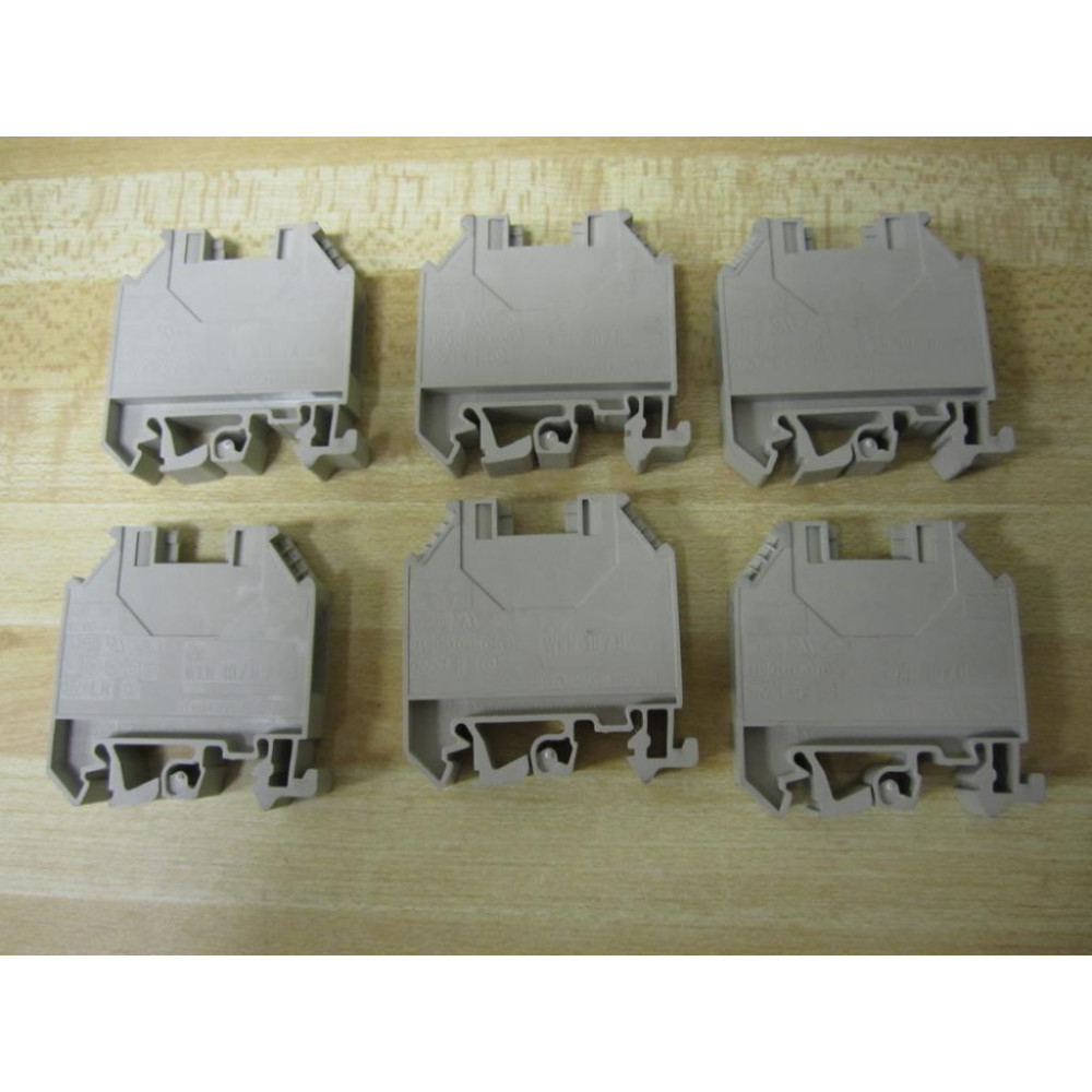 Wieland Electric WKN10U Terminal Blocks WKN10U Tan (Pack of 6) - Used
