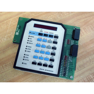 Leeds & Northrup 048192 Alarm Processor Control Board WKeypad - Used