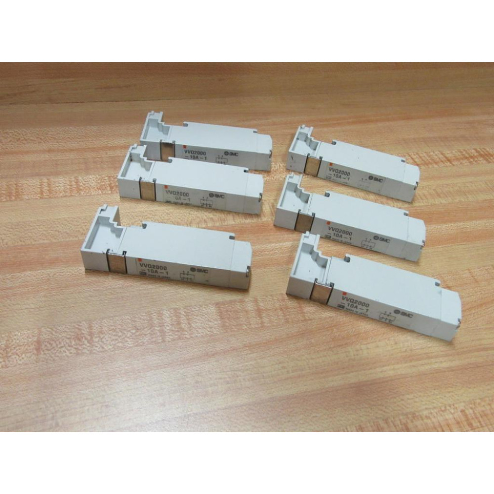 SMC VVQ2000-10A-1 Blanking Plate Assembly (Pack of 6) - Used