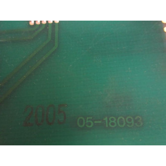 05-18093 Relay Board 0518093 - Used