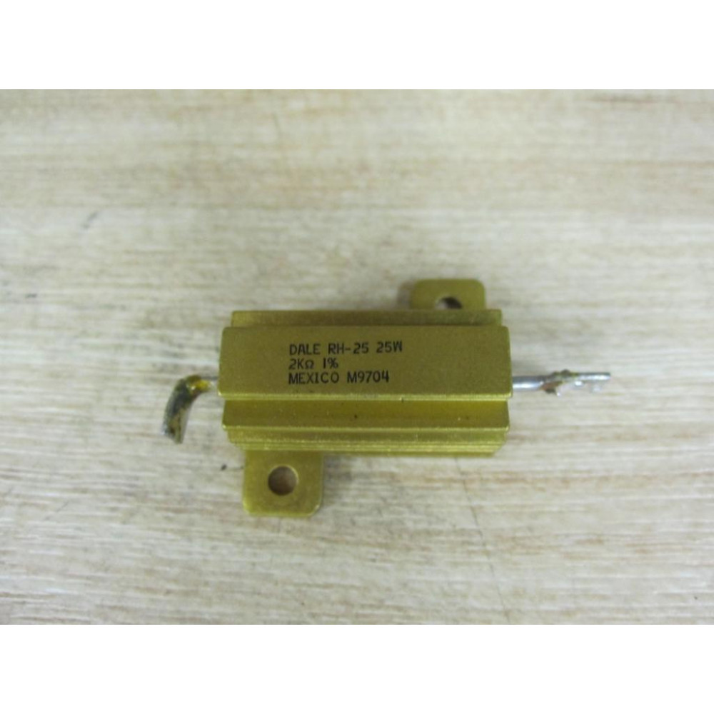 Dale RH-25 Vishay Resistor RH25 2KΩ 25W - Used