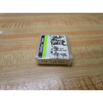 Littelfuse 3AG-34A Tracor Fuse Cross Ref 4XH39 313, Wirewound (Pack of 10)