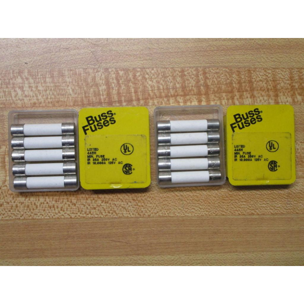 Buss MDA-1 Bussmann Fuse Cross Ref 1CL85 White (Pack of 10)