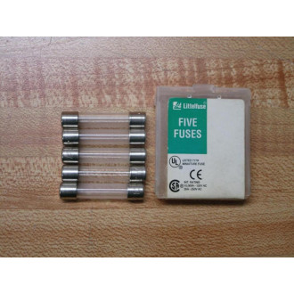 Littelfuse 3AG-1A Fuse Cross Ref 4XH40 312, Fine Wire Element (Pack of 10)