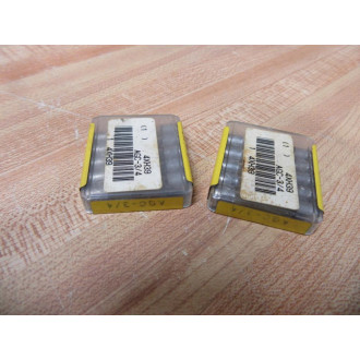 Buss AGC-34 Bussmann Fuse Cross Ref 4XH39 Jagged Wire (Pack of 10)