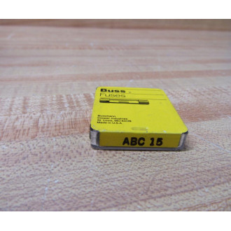 Buss ABC-15 Bussmann Fuse Cross Ref 1BX45 White (Pack of 10)