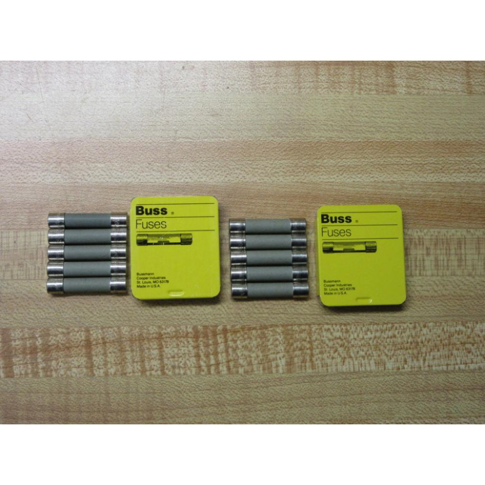 Buss MDA-12 Bussmann Fuse Cross Ref 1CL90 Gray (Pack of 10)