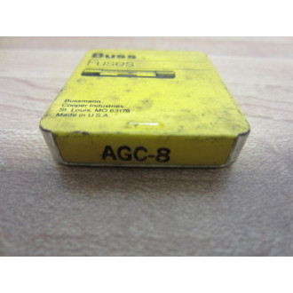 Buss AGC-8 Bussmann Fuse Cross Ref 4XH48 Jagged Metal Element (Pack of 5)