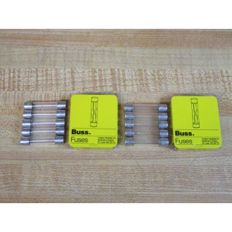 Buss AGC-12 Bussmann Fuse 3AG Ref 4XH38 Jagged Element (Pack of 10)