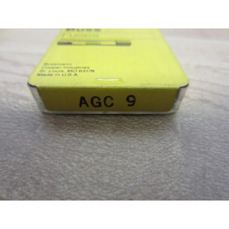 Buss AGC-9 Buss Fuse Cross Ref 1BZ15 Jagged Element (Pack of 10)
