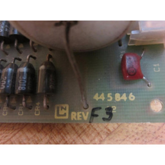 Leeds & Northrup 445846 Power Supply Board Rev.F3 - Used