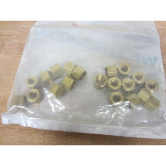 Cutler Hammer 61X5 Eaton Brass Tube Nut 516" (Pack of 20)