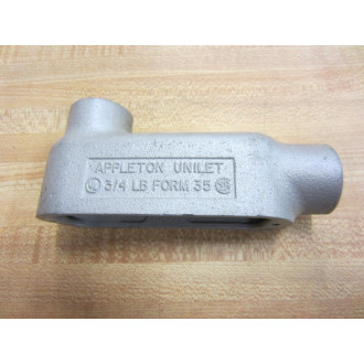 Appleton LB75-M LB75M Conduit Body 34" (Pack of 3) - New No Box