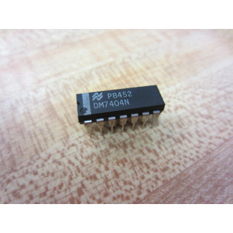 National Semiconductor DM7404N Integrated Circuit (Pack of 3)