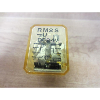 IDEC RM2S-U-DC24V Relay RM2S-U 24VDC (Pack of 5) - Used