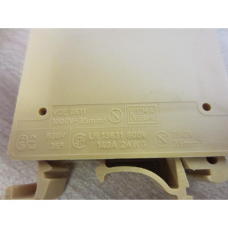 Allen Bradley 1492-U Terminal Block Type UK 35 (Pack of 13) - New No Box