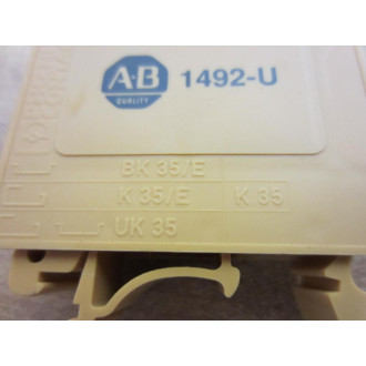 Allen Bradley 1492-U Terminal Block Type UK 35 (Pack of 13) - New No Box