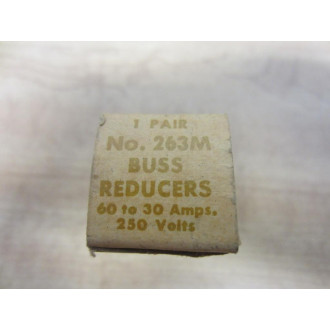 Buss 263-M Bussmann Fuse Reducer 263M 1-Pair (Pack of 2)