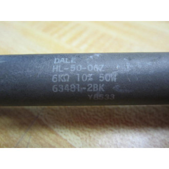 Dale HL-50-06Z 50W Resistor HL-50-06Z 6KΩ - Used
