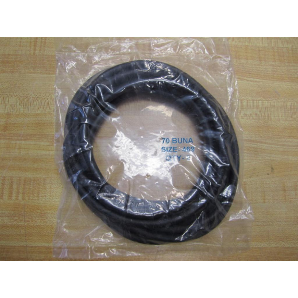 469-7470 O-Ring 70 Buna Size 469 Sealed (Pack of 2)