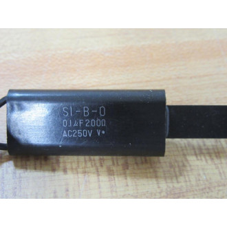 SI-B-0 Capacitor S1-B-0 0.1UF 200 Ohms AC250V (Pack of 6) - Used