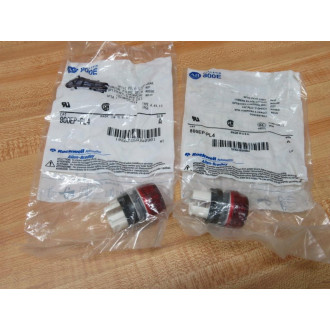 Allen Bradley 800EP-PL4 Optic Pilot Light Red 800EPPL4 Series A (Pack of 2)