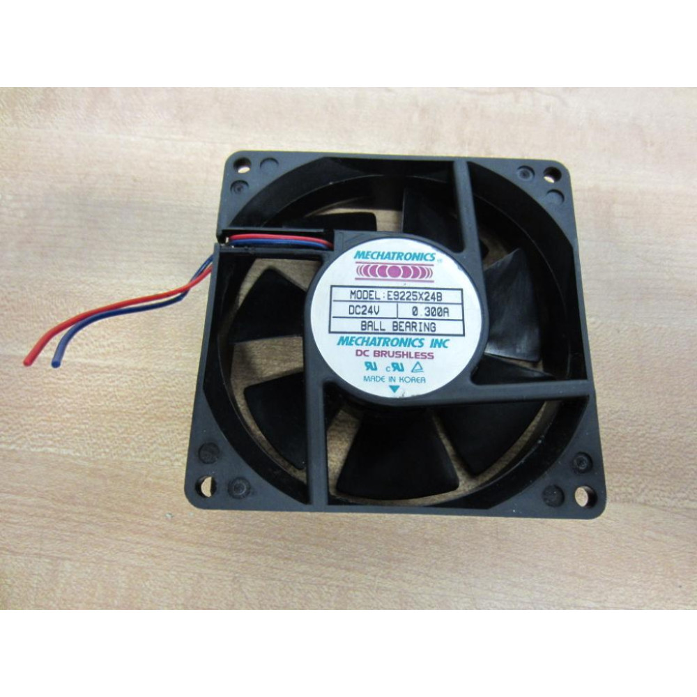 Mechatronics E9225X24B Fan DC Brushless DC24V 0.300A - Used