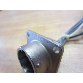 JAE SRCB2A16-14P Connector 14 Pin Male Panel Mount SRCB2A1614P - Used